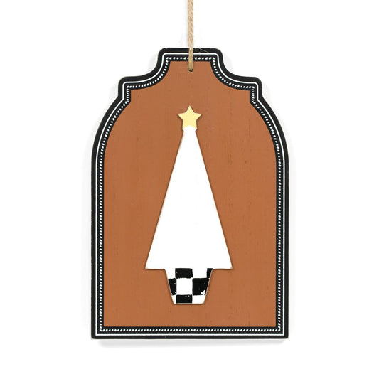 7x10 Reversible Wood Hanging Plaque