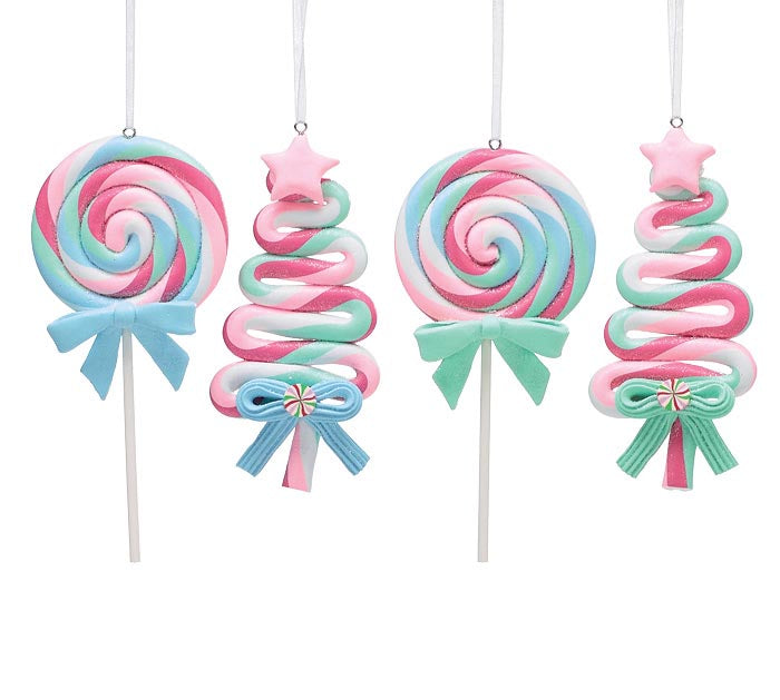 Santa's Sweet Shoppe Collection - 6" Candy Swirl Ornament