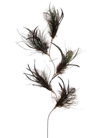 30" Feather Spray Brown