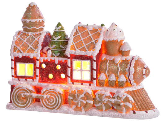 10" Gingerbread Train