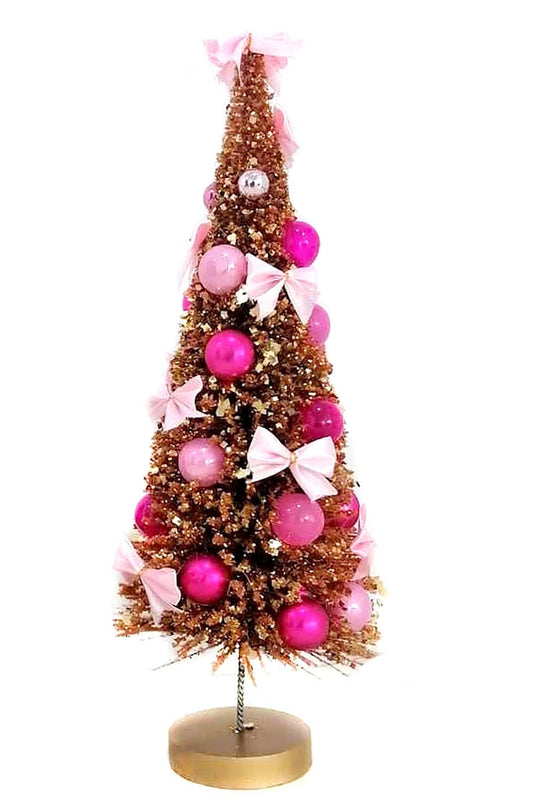 18" Cupid's Valentine Large PINK BOW Tree