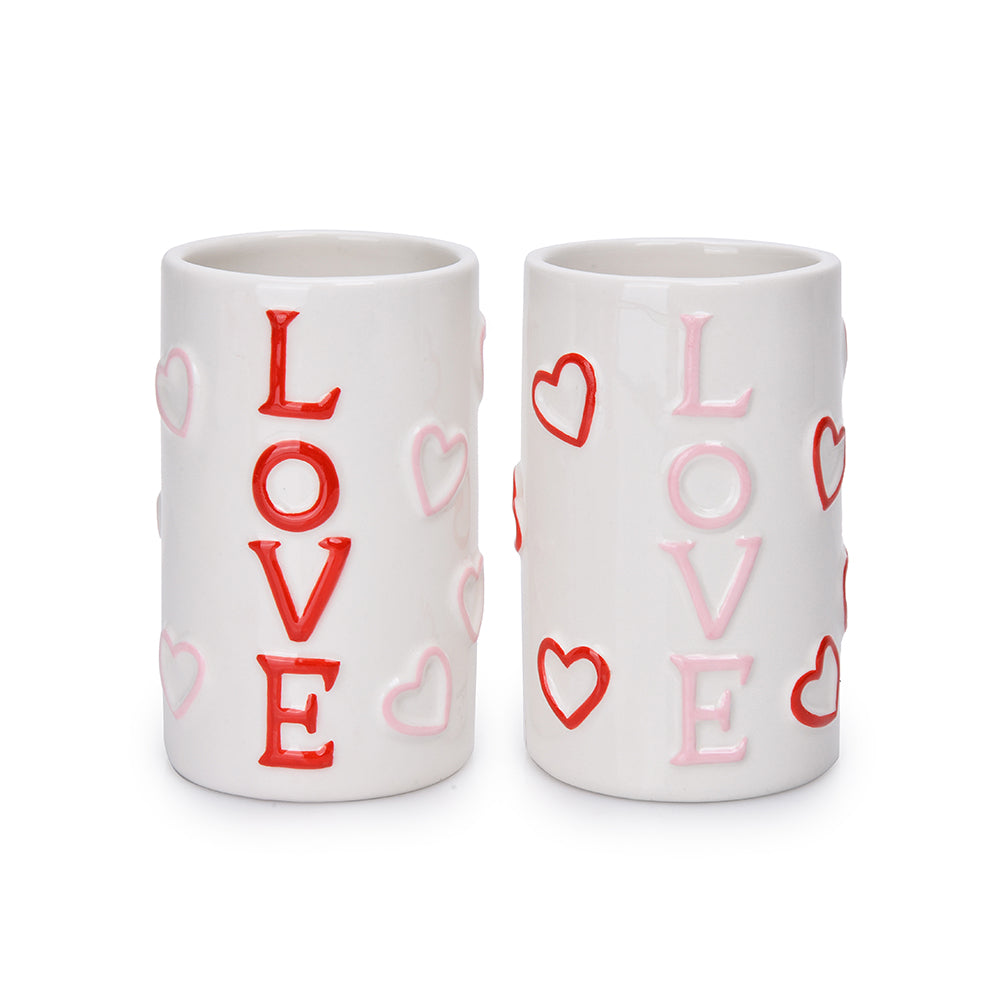 5" Cupid's Valentine 'Love' VASE