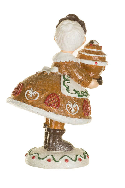5" Gingerbread Mrs. Claus