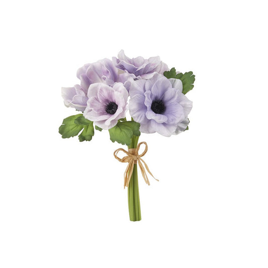 Raz Imports Homestead 11-inch Real Touch Anemone Bundle Faux Flowers