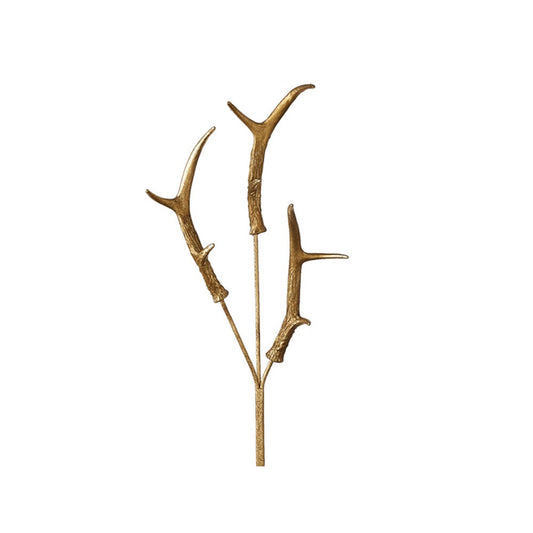 Raz Imports 2021 Chalet 33-inch Gold Antler Spray