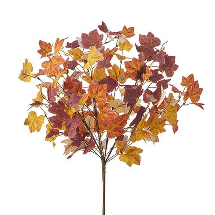 Raz Imports 2022 Autumn Abundance 19.75" Maple Leaf Bush