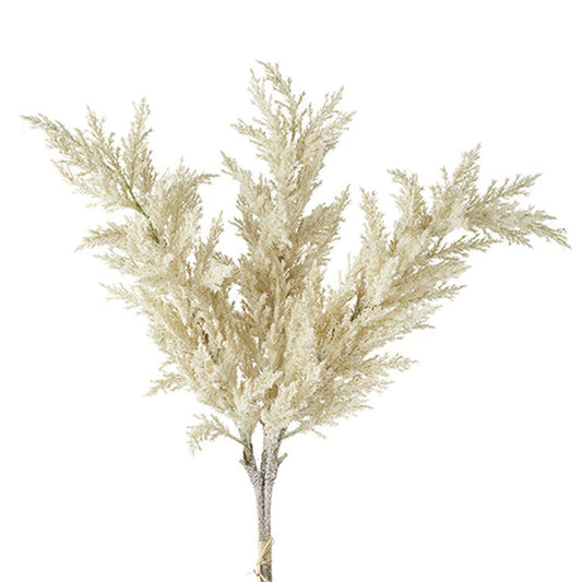 Raz Imports 2022 Winter Cottage 36" Iced Pampas Grass Bundle