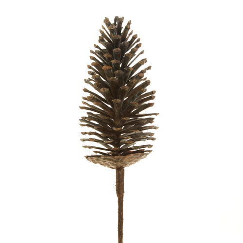 Raz Imports 2023 Sleigh Bells 17" Pinecone Pick