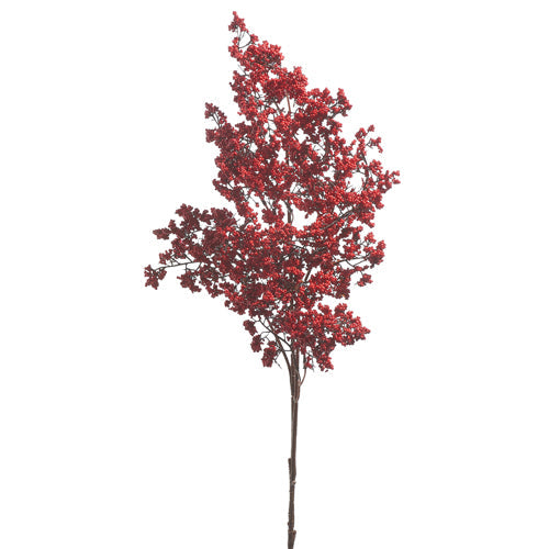 Raz Imports 2023 O Tannenbaum 40" Red Berry Spray