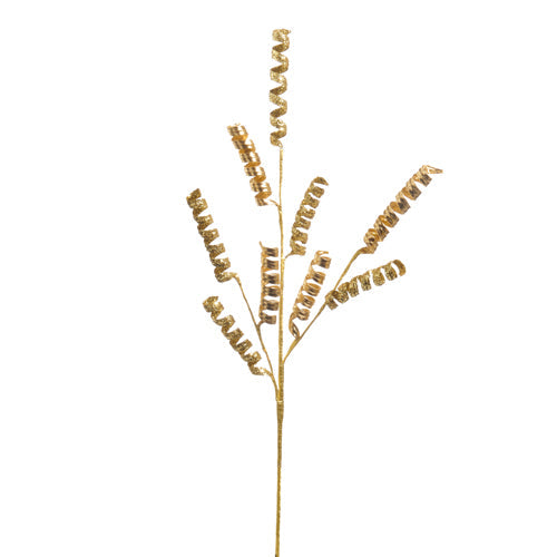 31" Gold Spiral Spray