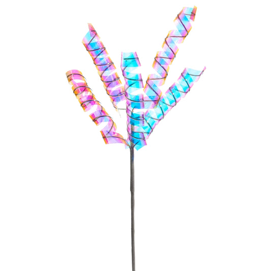 18" Iridescent Twirl Pick