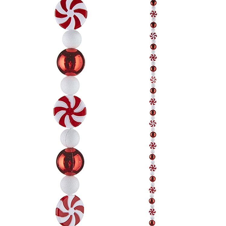 Raz Imports 2022 Merrymint 6' Peppermint Candy Garland