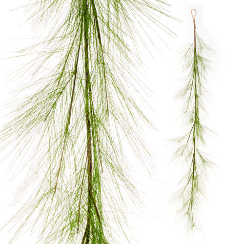 Raz Imports 2023 Natural Noel 6" Long Pine Needle Garland