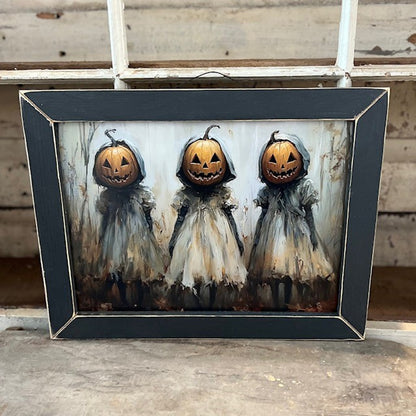 12x16 - PUMPKIN GIRLS
