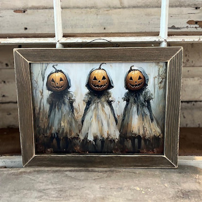 12x16 - PUMPKIN GIRLS