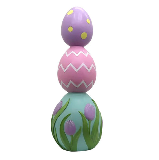 36” RESIN STACK OF EGGS