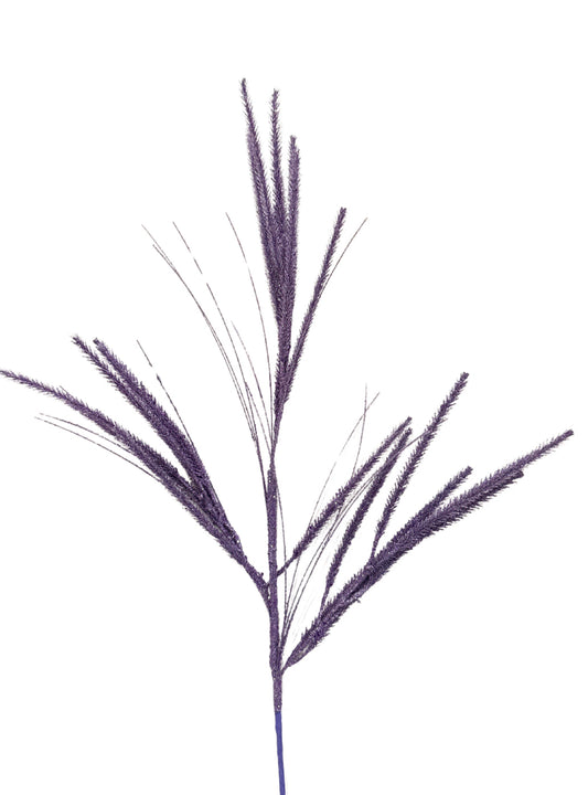 31"L GLITTER SPIKE SPRAY LILAC