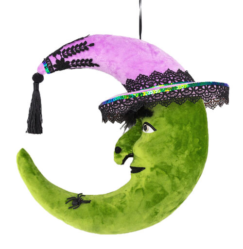 Halloween Green Moon 15"