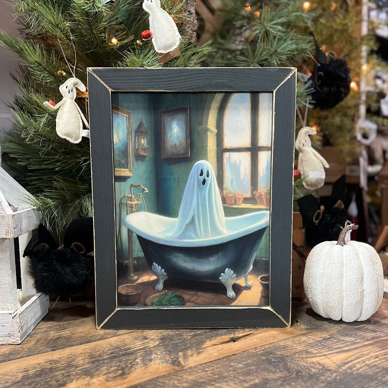 12x16 BATH TIME GHOST