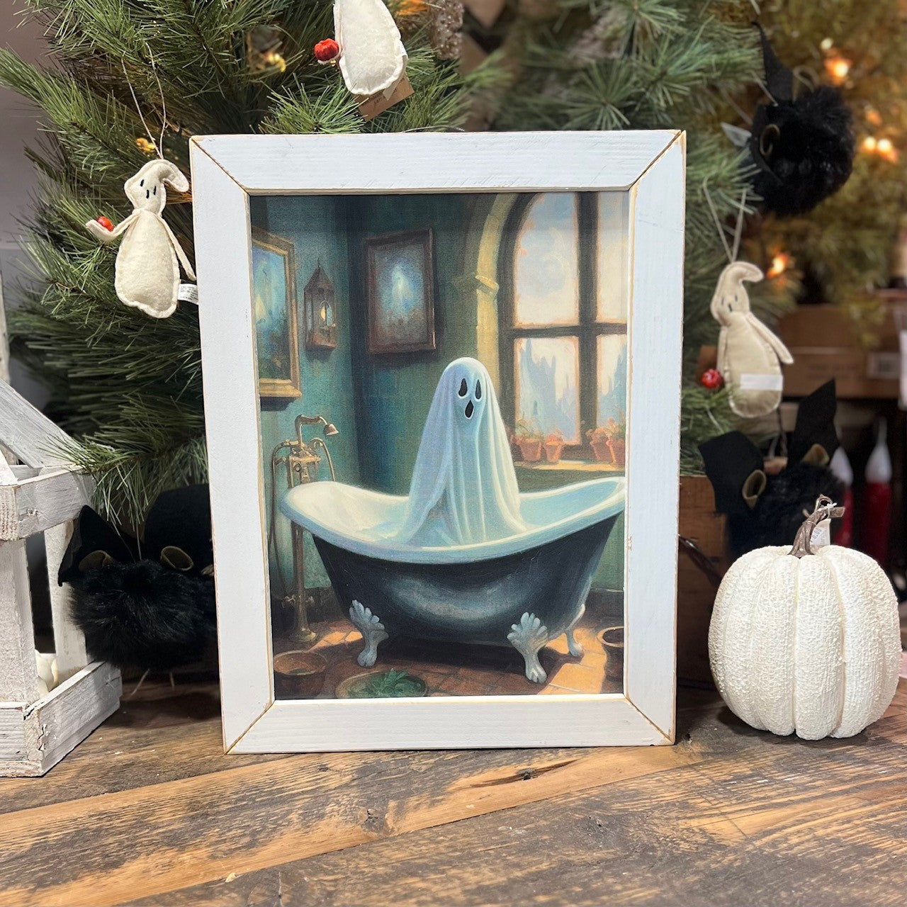 12x16 BATH TIME GHOST