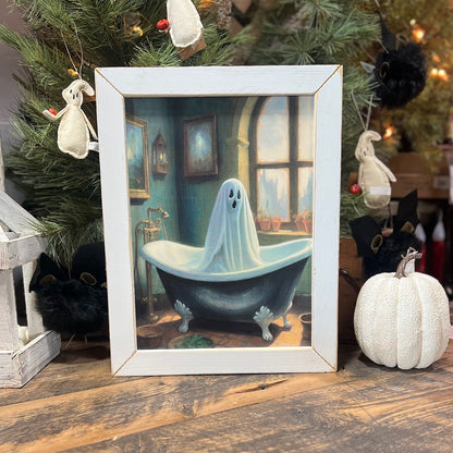 12x16 BATH TIME GHOST