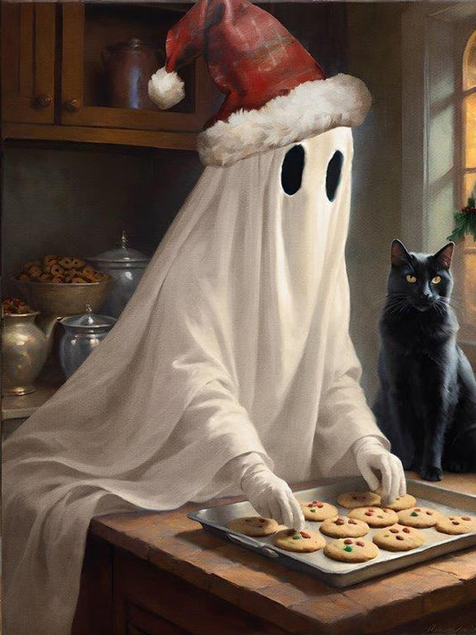 Christmas Carousel Collection - 12" x 16" Spooktacular Cookies Wall Art