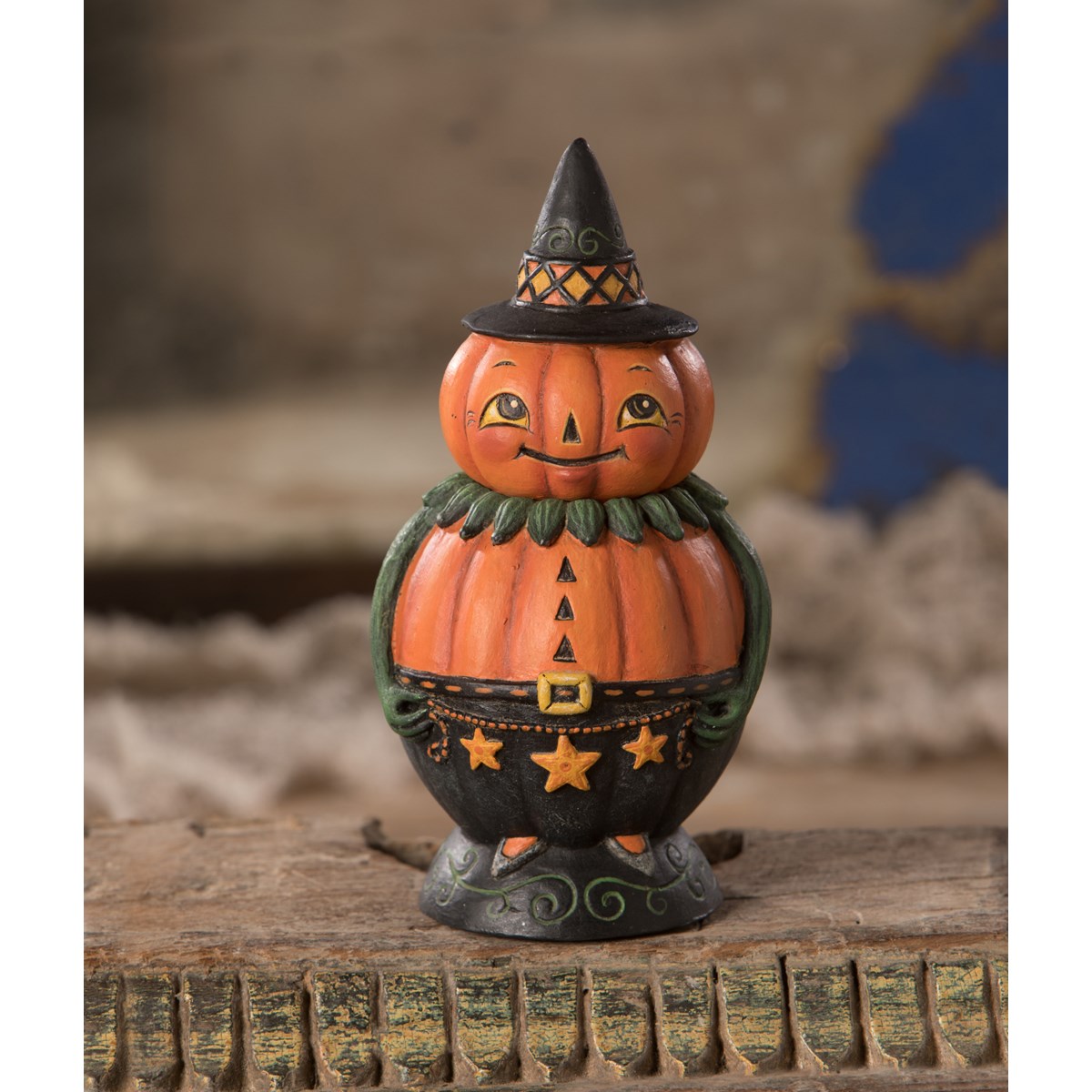 Bethany Lowe Pumpkin Pete Spooks Jar