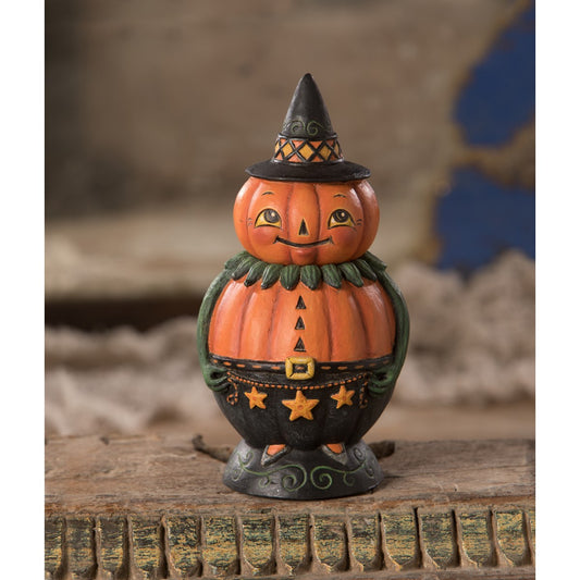 Bethany Lowe Pumpkin Pete Spooks Jar