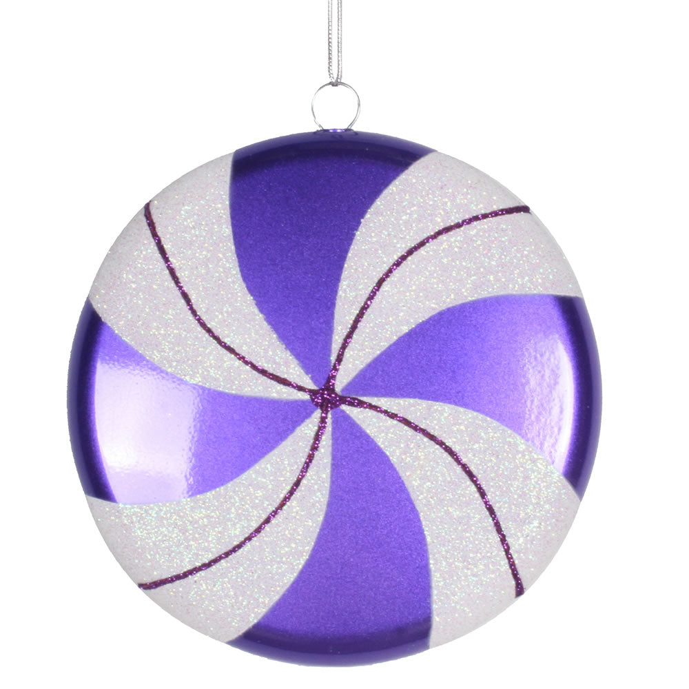 Santa's Sweet Shoppe Collection - 6" Swirl Candy Christmas Ornament