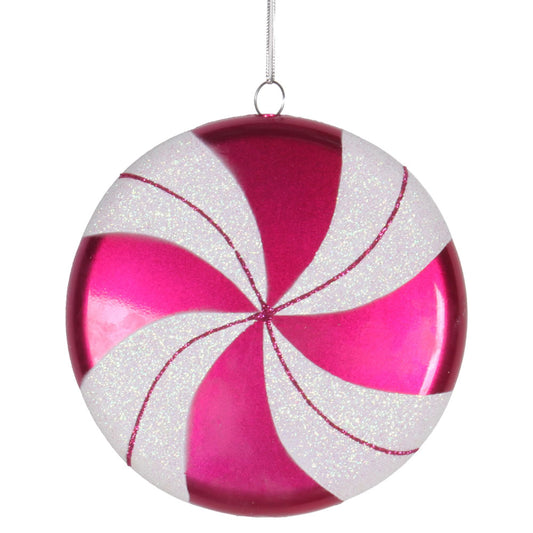 Santa's Sweet Shoppe Collection - 6" Swirl Candy Christmas Ornament