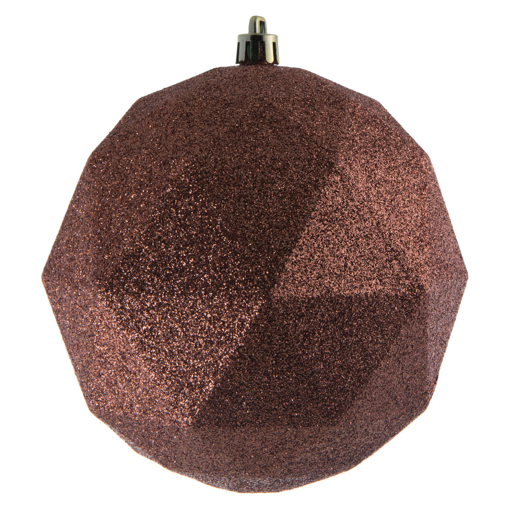 Santa's Sweet Shoppe Collection - 4.75" Geometric Ball Ornament
