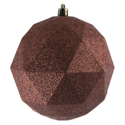 Santa's Sweet Shoppe Collection - 4.75" Geometric Ball Ornament