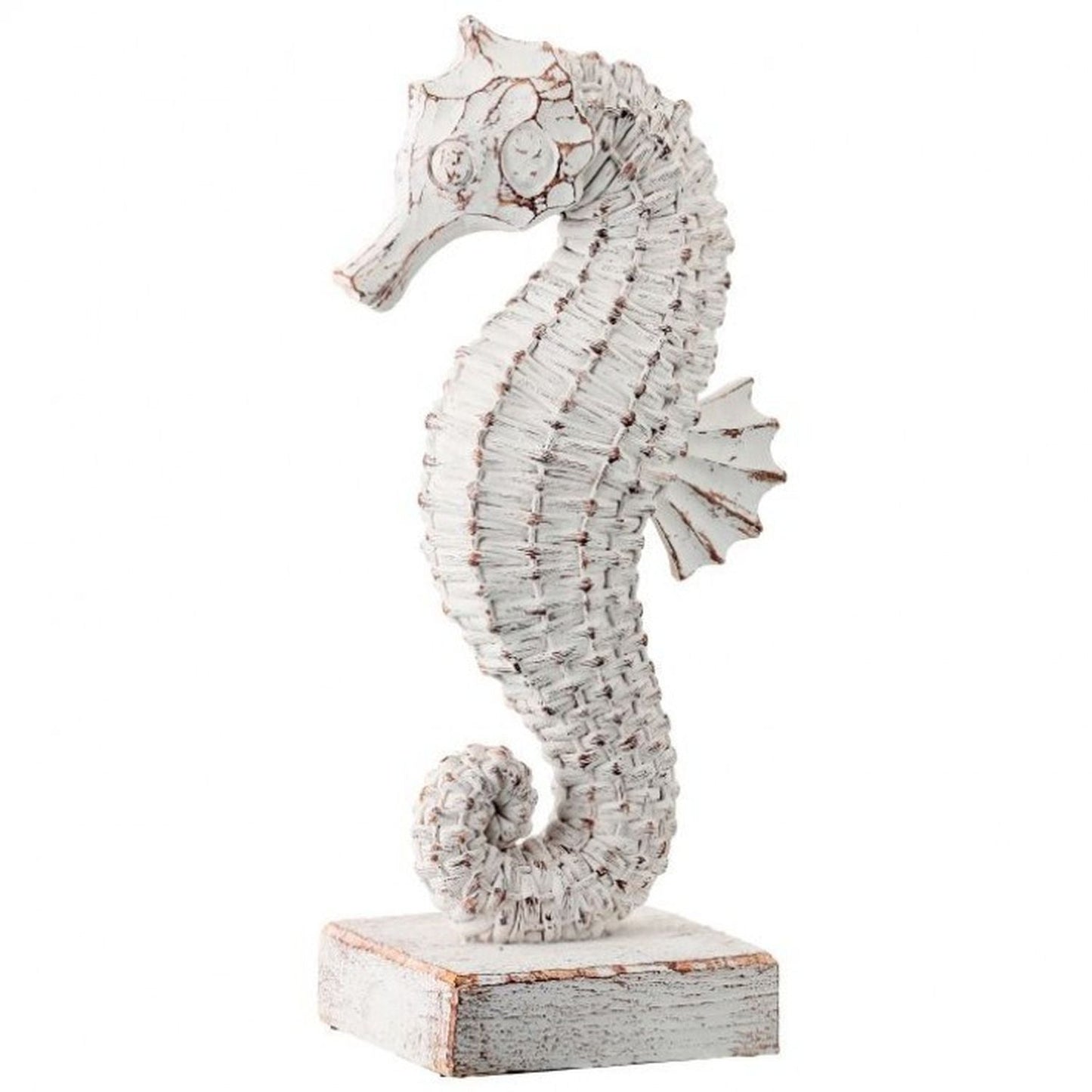 Regency International Resin 'Wicker' Seahorse 12.5"