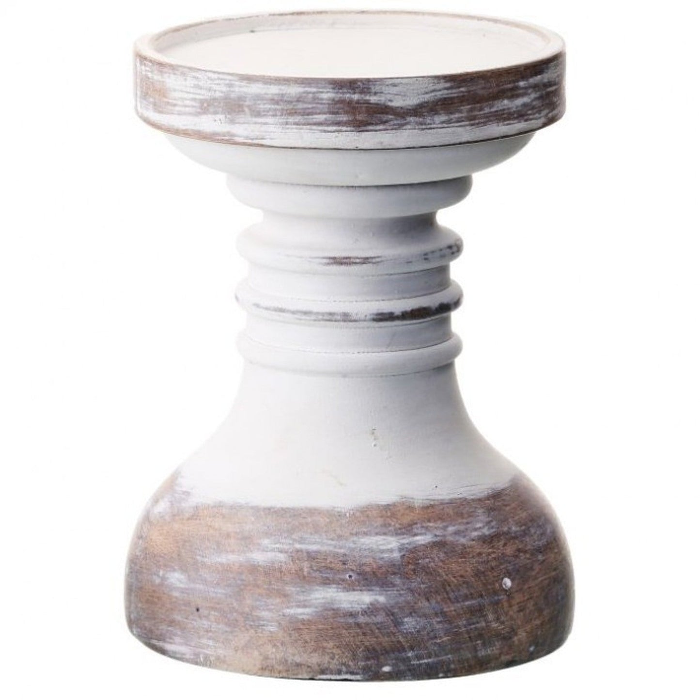 Regency International Resin 'Turned Wood' Candle Holder