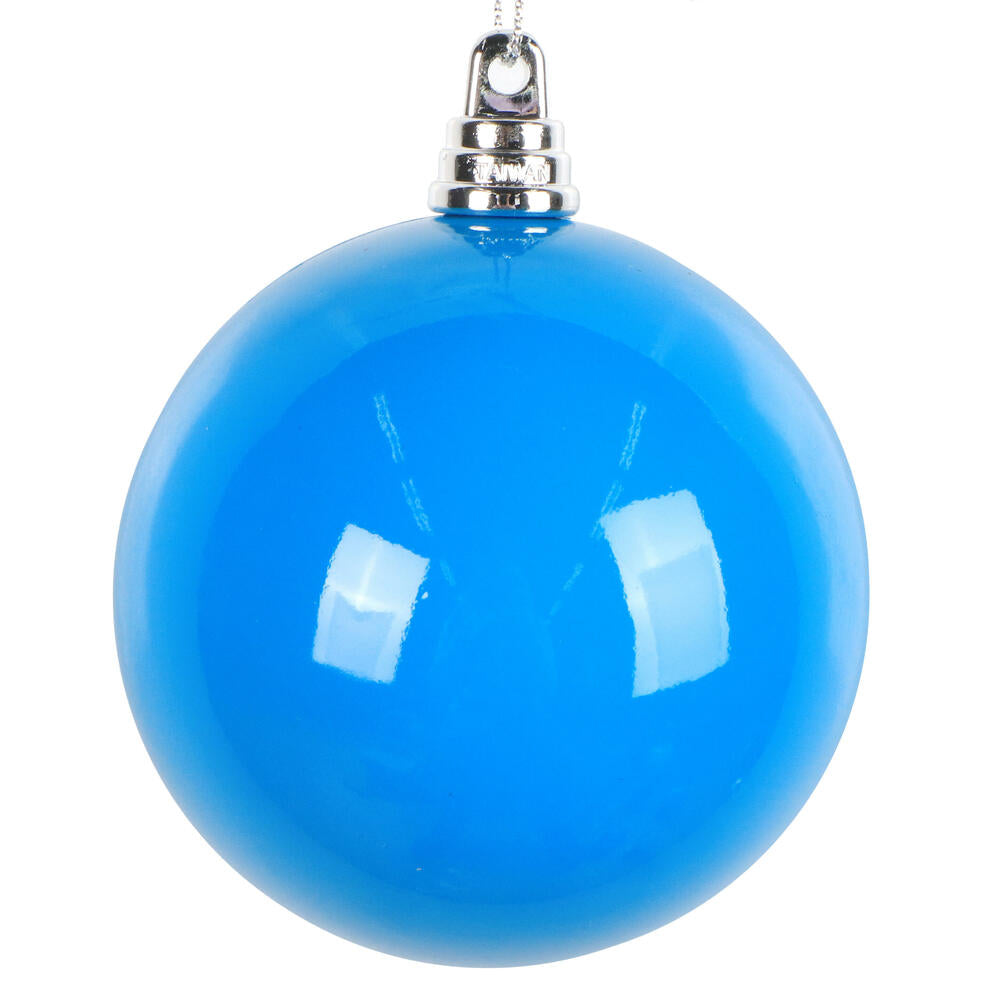 Santa's Sweet Shoppe Collection - 4" Luxe High-Gloss Ball Ornament