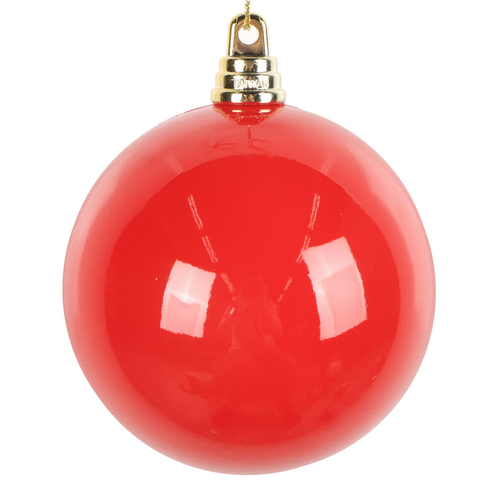 Santa's Sweet Shoppe Collection - 4" Luxe High-Gloss Ball Ornament