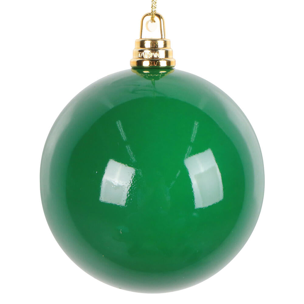 Santa's Sweet Shoppe Collection - 4" Luxe High-Gloss Ball Ornament