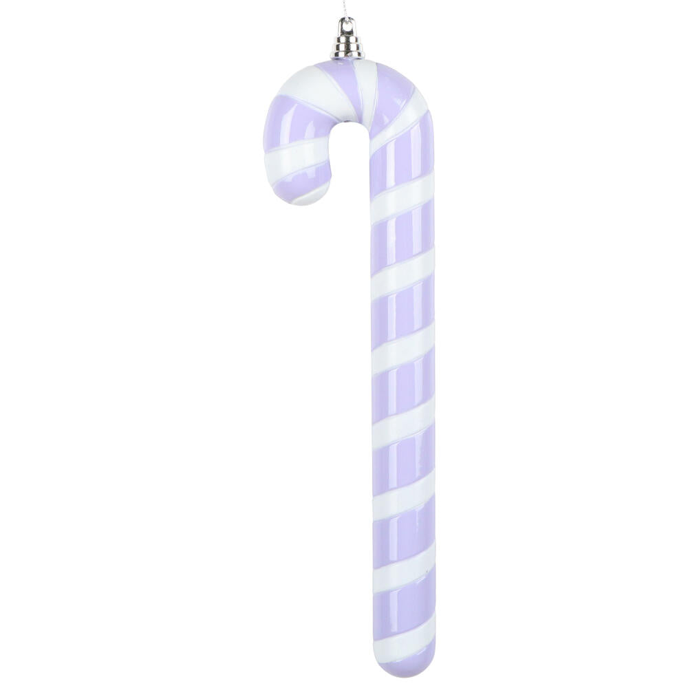 Santa's Sweet Shoppe Collection - 12" Luxe Enamel Candy Cane Ornament