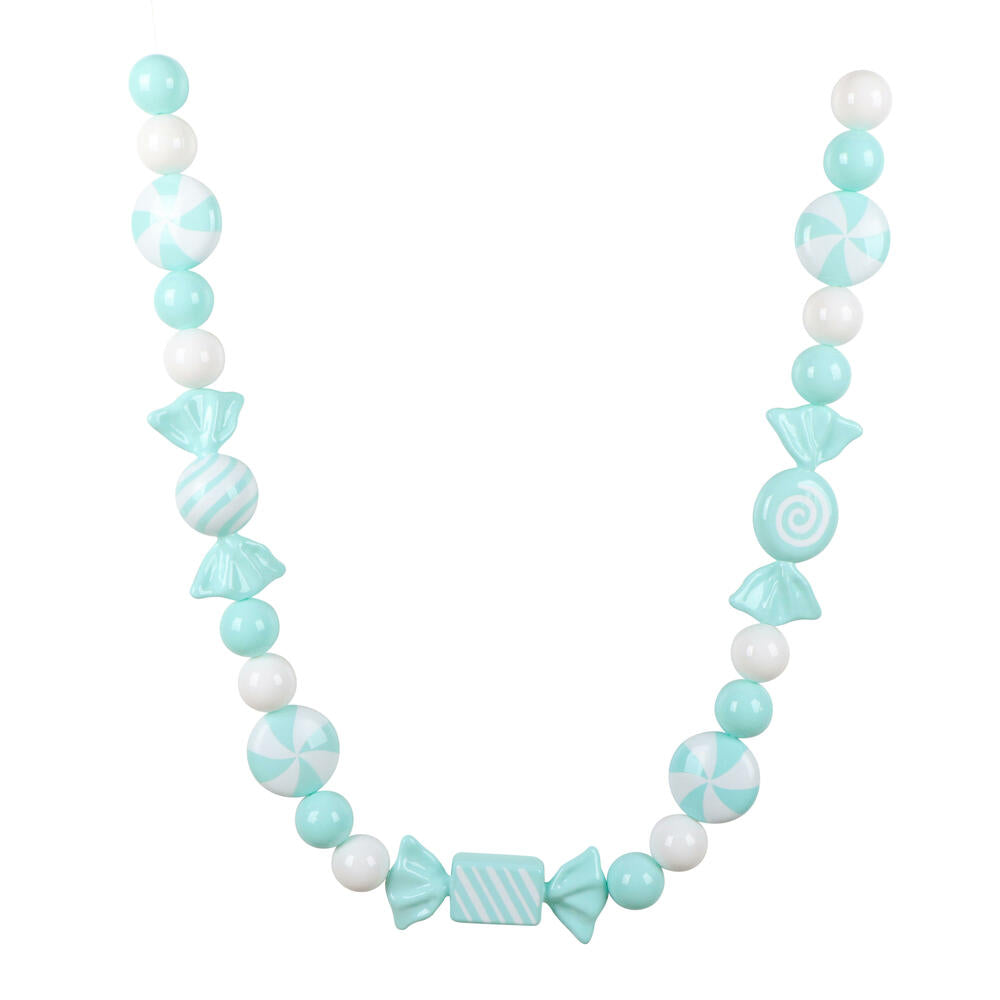 Santa's Sweet Shoppe Collection - 6'FT Luxe Enamel Candy Garland