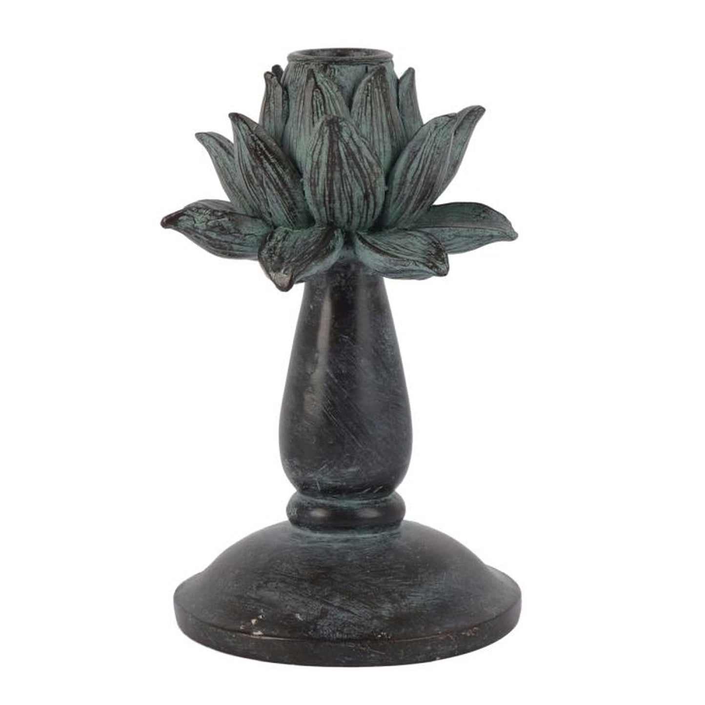 Regency International Resin Artichoke Taper Candleholder 6.5"T