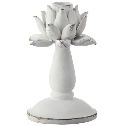 Regency International Resin Artichoke Taper Candleholder 6.5"T