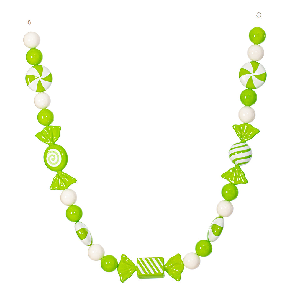 Santa's Sweet Shoppe Collection - 6'FT Luxe Enamel Candy Garland