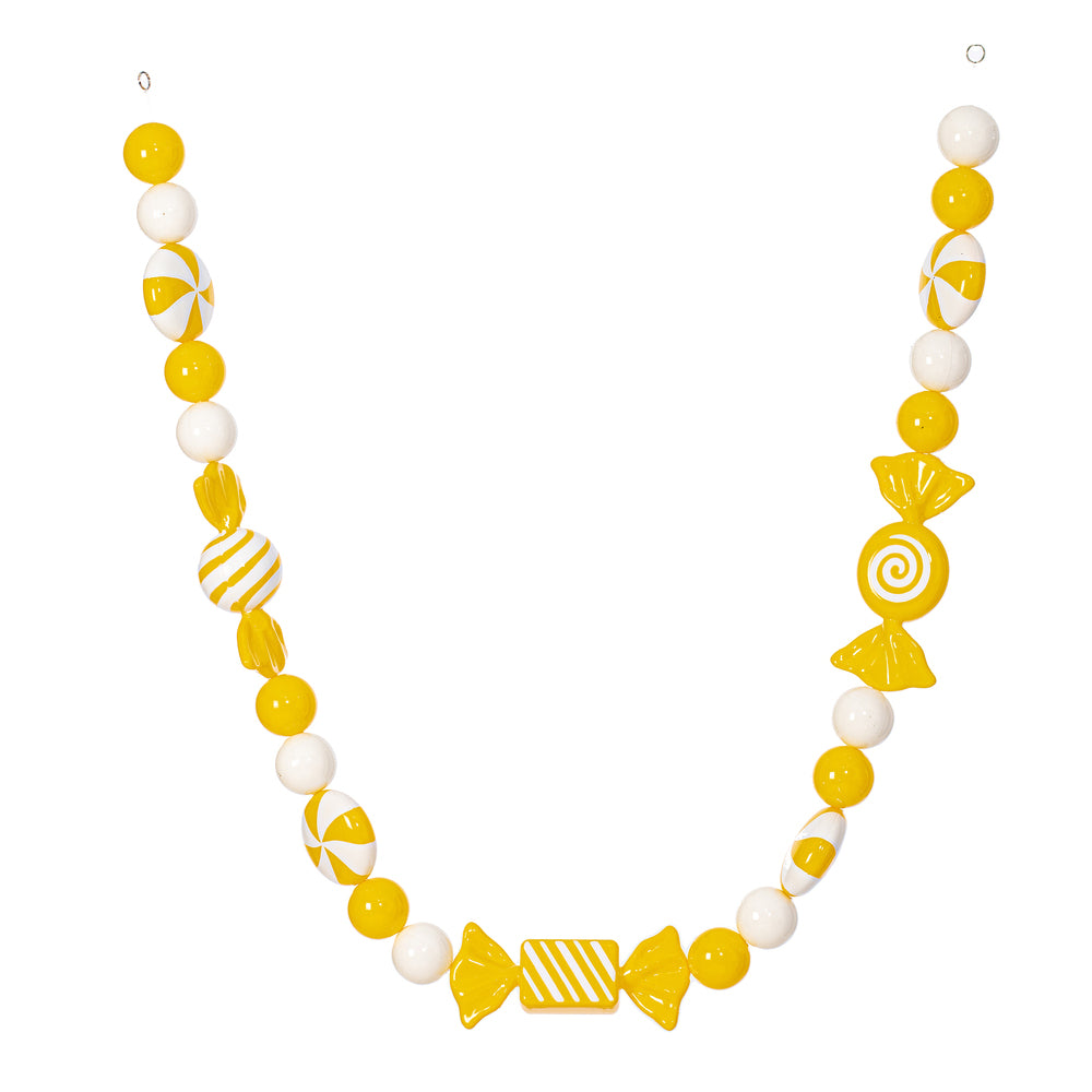 Santa's Sweet Shoppe Collection - 6'FT Luxe Enamel Candy Garland