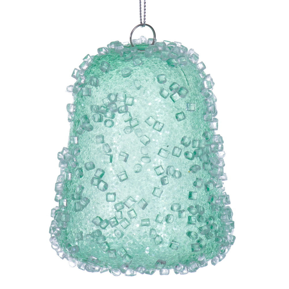 Santa's Sweet Shoppe Collection - 3.5" Luxe Icy Sugar Gum Drop Ornament