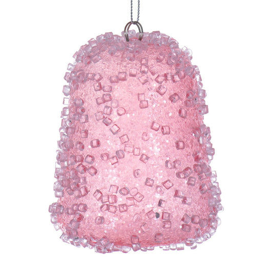 Santa's Sweet Shoppe Collection - 3.5" Luxe Icy Sugar Gum Drop Ornament