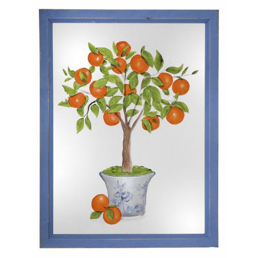 Regency International Framed Orange Topiary Screen 18X24"T