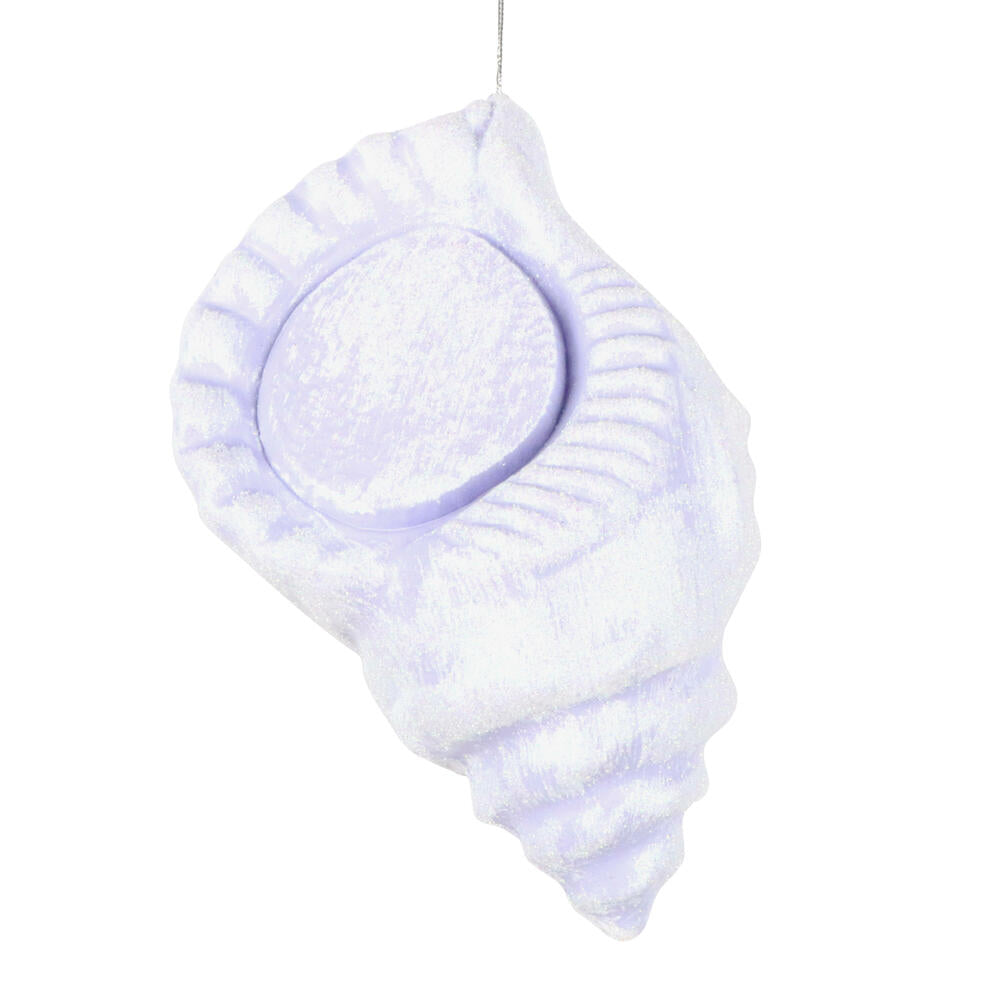 Santa's Sweet Shoppe Collection 10" Purple Conch Shell Ornament