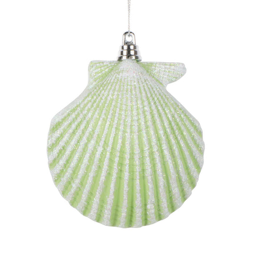 Santa's Sweet Shoppe Collection 4" Celadon Seashell Ornament