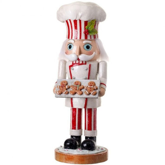 Regency International 15" Resin Baker Nutcracker With Hat.