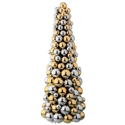 Regency International Vacuum Plated Mixed Ball Cone Tree